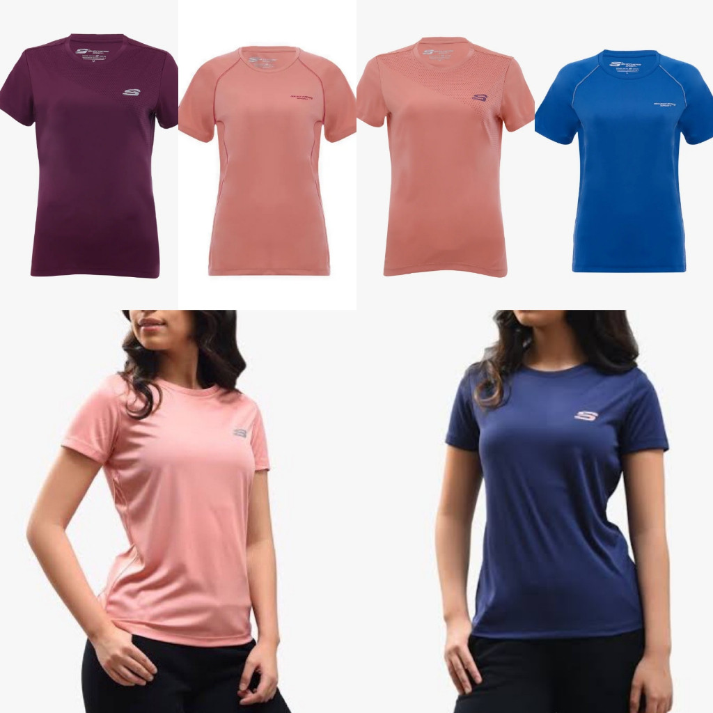 AC45TH Kaos Skechers Running / Sport Women Tee Original