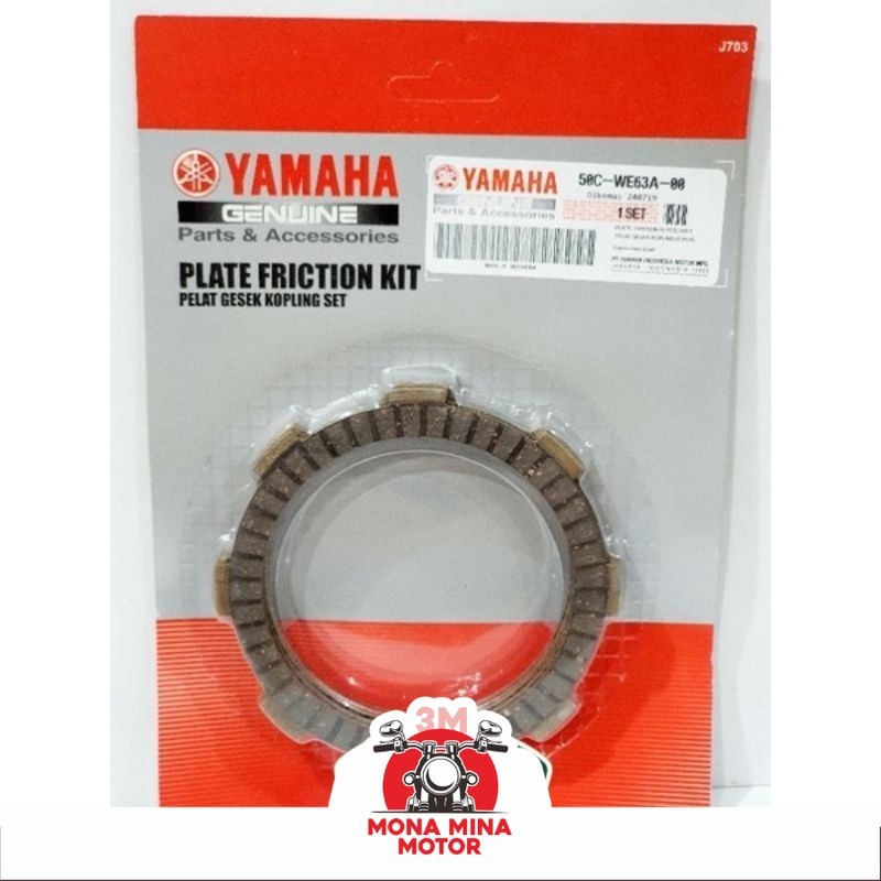 Plat Kopling Kampas Kopling Yamaha Jupiter MX New 135 50C Kualitas Original
