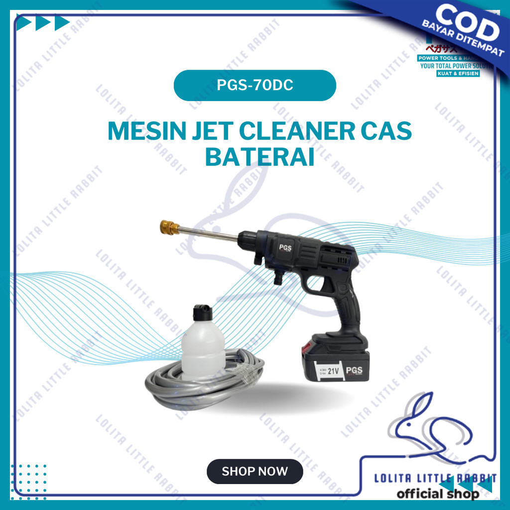 LOLITA CORDLESS JET CLEANER PGS-70DC