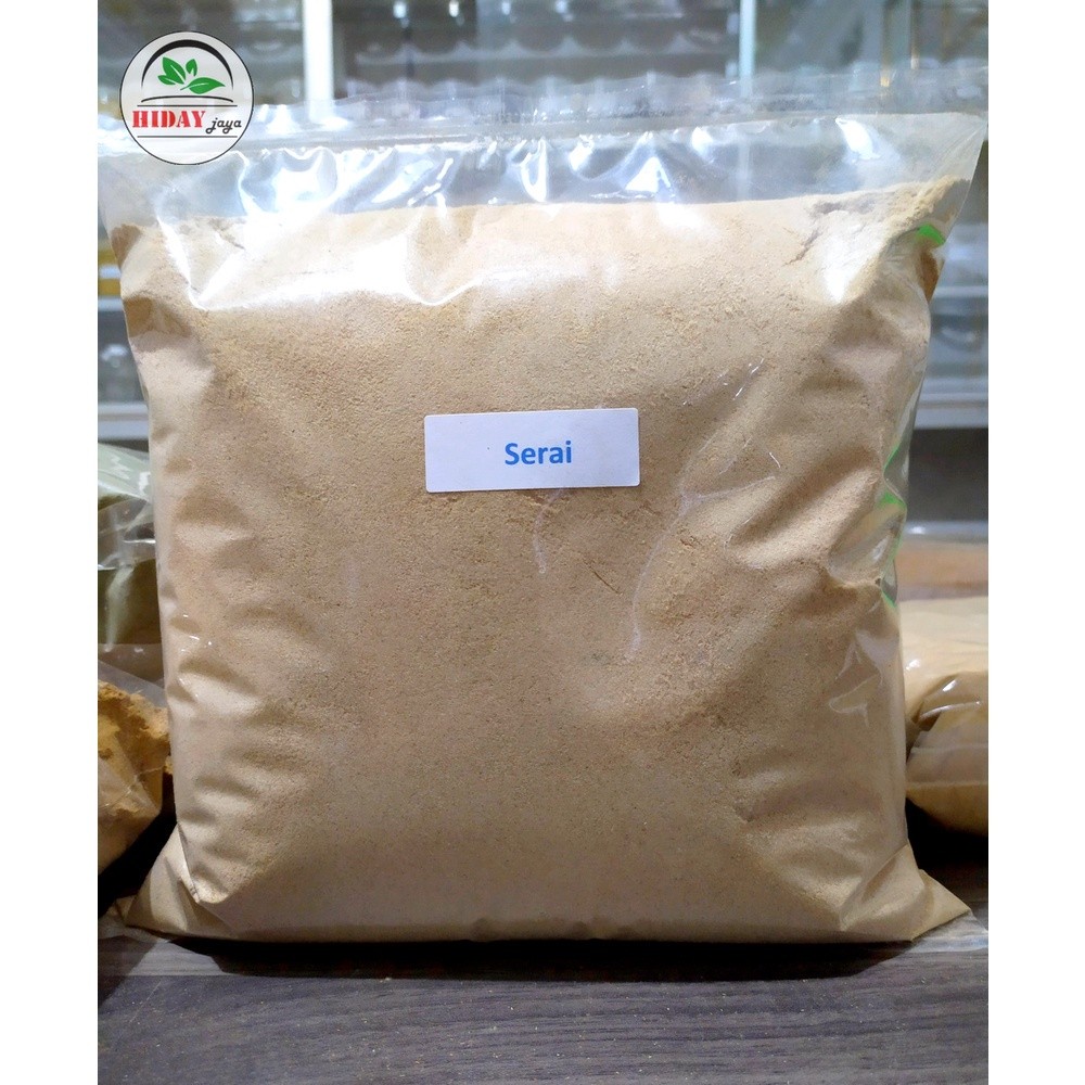 

BUBUK SEREH KERING 200gr Tanaman Herbal Nusantara Free Stiker PIRT Random