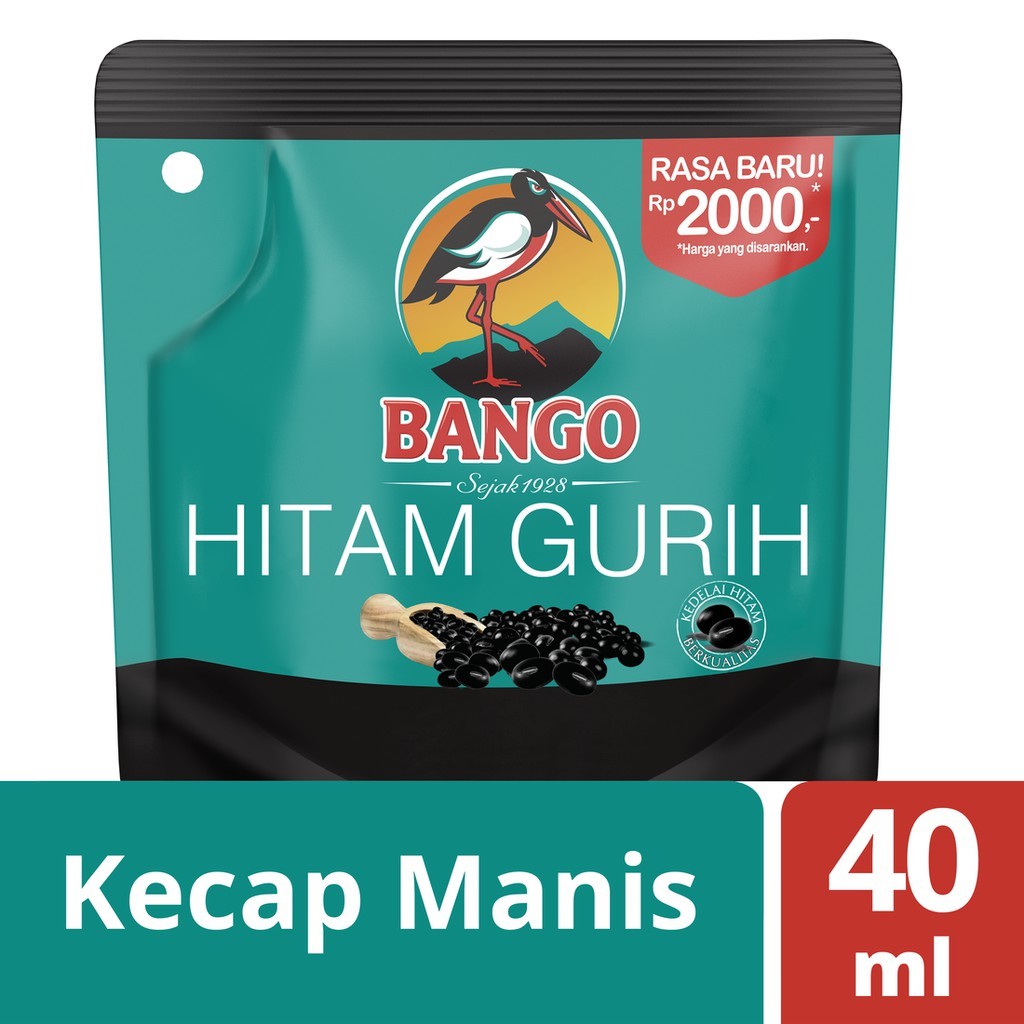 

Bango Kecap Manis Hitam Gurih 40ML