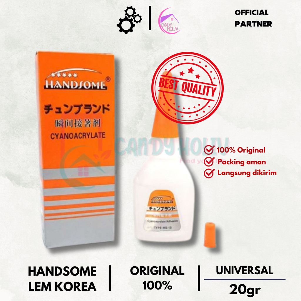

Lem Korea Power Handsome HS-10 Multifungsi Super Lengket seprti Alteco