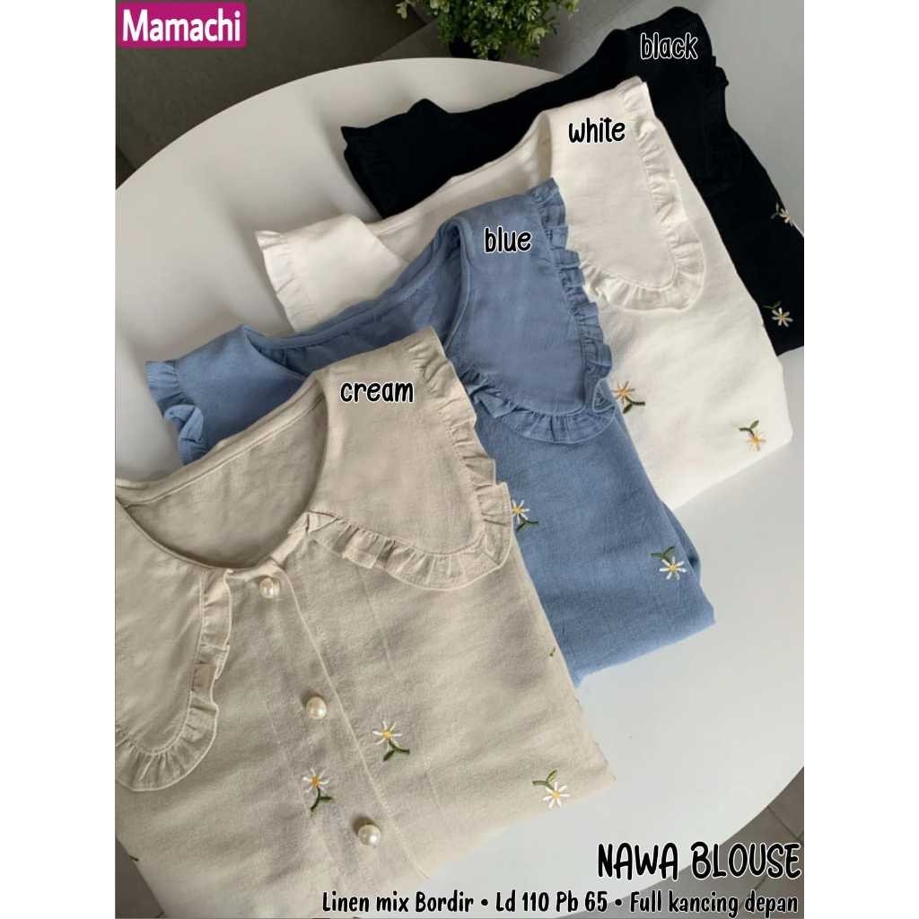 2508  NAWA BLOUSE  by MAMACHi //  Wp Store