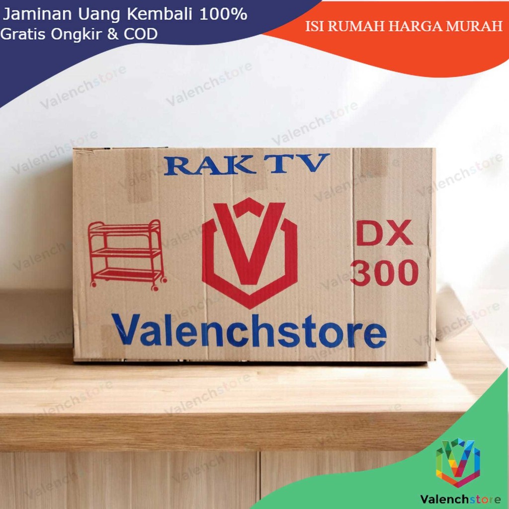 Murmer_Asix Rak Tv Valenchstore/ Rak Galon / Rak Buku / Rak Tv Besi Dx300 /Rak Tv Serbaguna/ Rak
