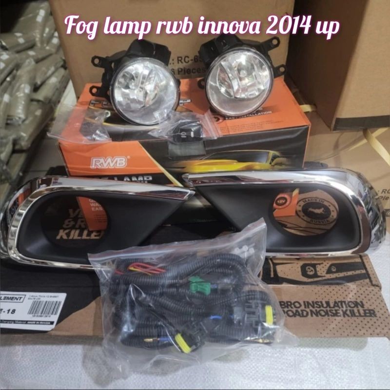 Foglamp Innova 2014 2015 RWB Lampu Kabut mobil Toyota innova 2014-2015