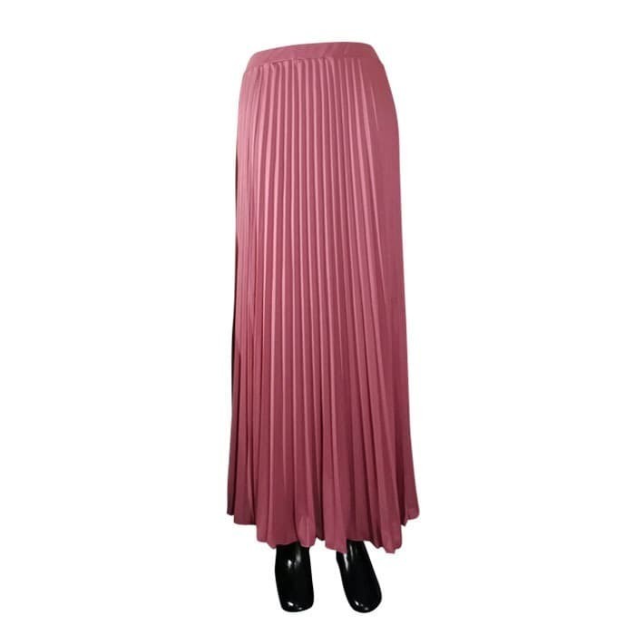 ✨TERLARIS✨ -rok plisket PROMO - abu tua