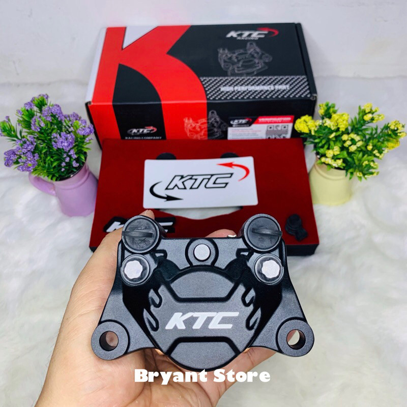 KALIPER CALIPER 2P 2 PISTON SLIM RADIAL KN V2 KTC RACING CNC UNIVESAL TERLARIS