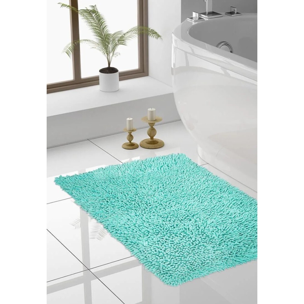 LBX Keset Alas Kaki Cendol Microfiber Anti Selip Doff Poliester Lembut Serap Air Tinggi Tebal Besar Floor Mat Toilet Kamar Mandi Tidur Dapur 40x60 45x70 50x50 60x90 40 x 60 x 45 x 70 50 x 50 60x90 CM