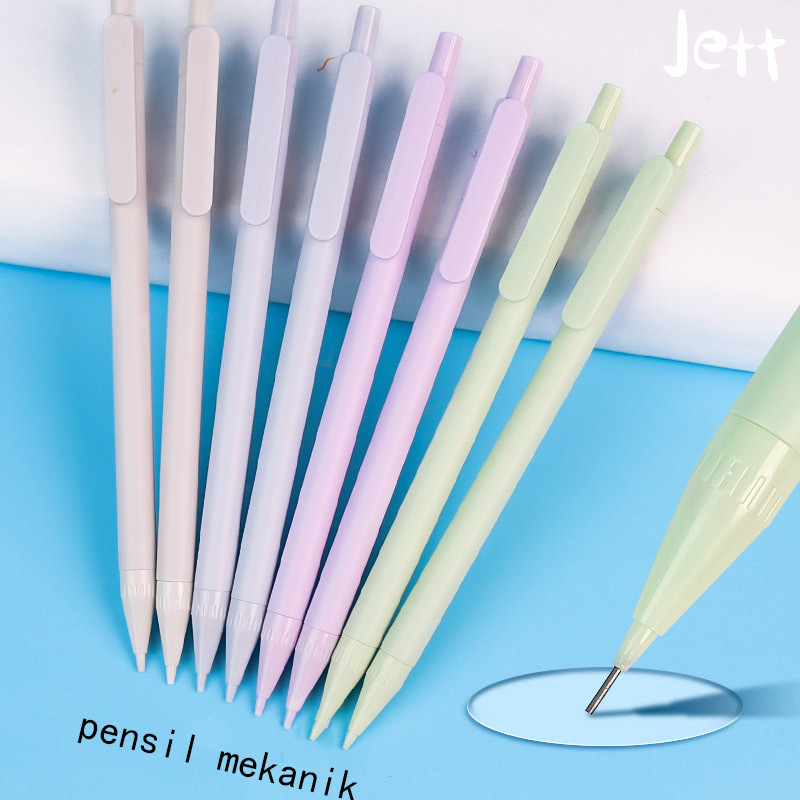 

[Ready]Pensil mekanik baru, pensil berpenampilan tinggi, pensil aksi dorong-Jett