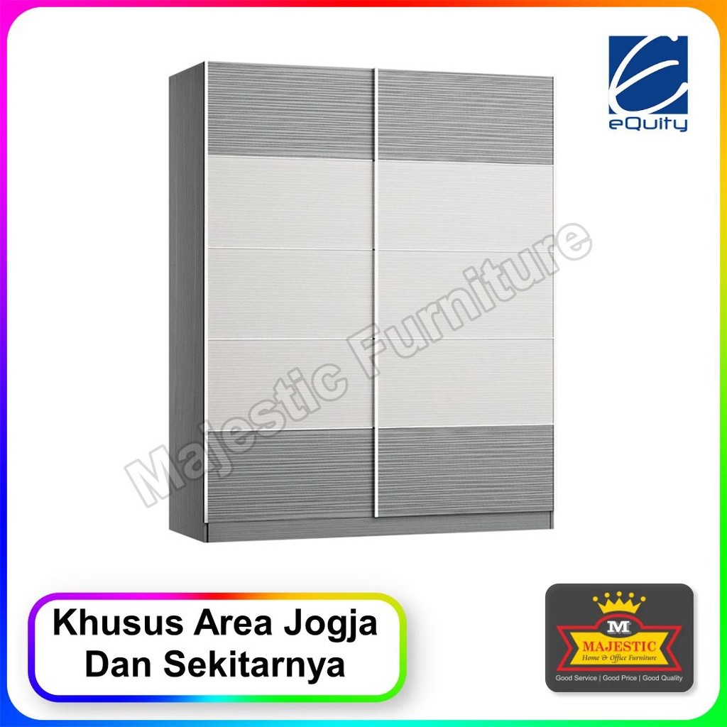 Lemari Pakaian Pintu Sliding - Equity LP 388 SL - Jogja
