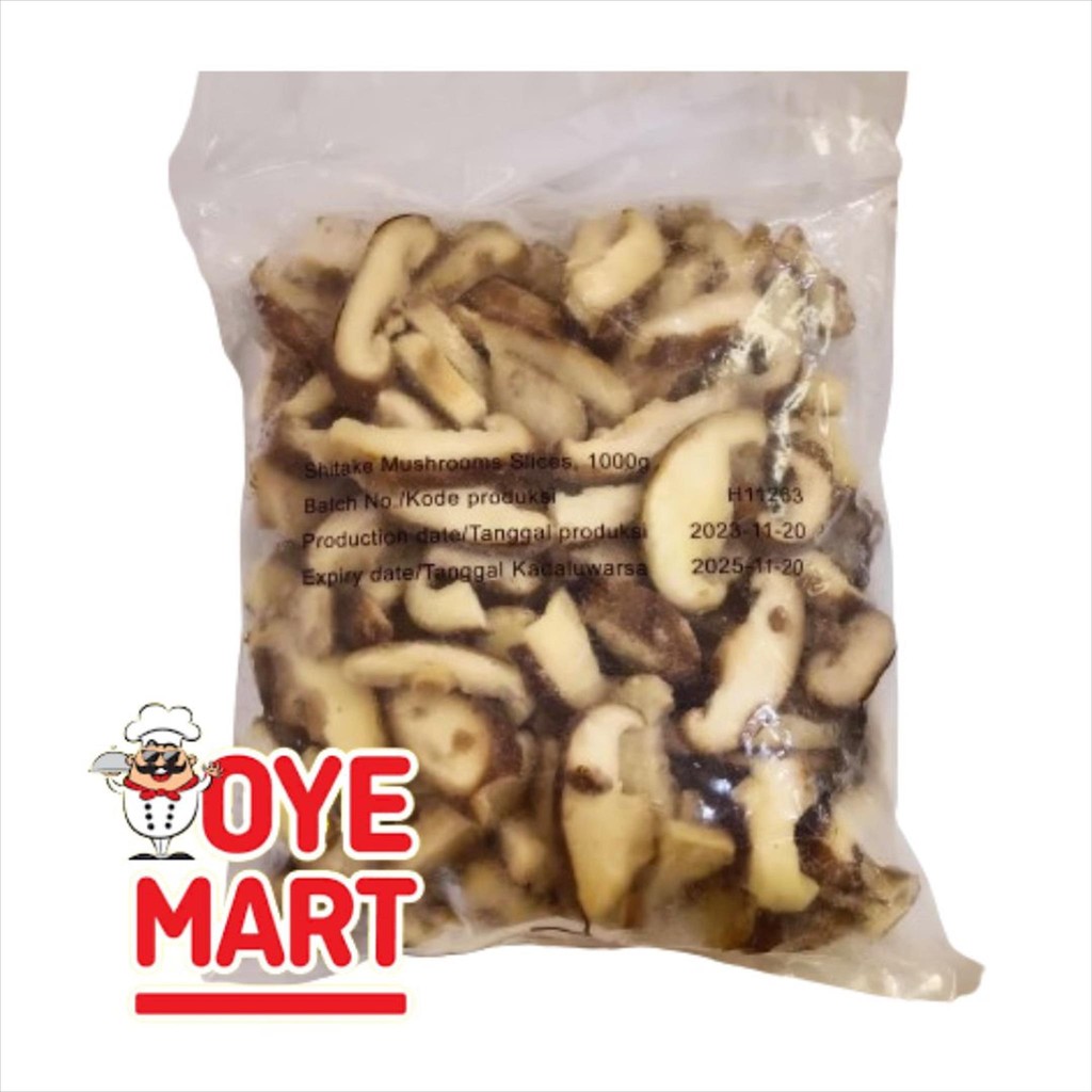 

JAMUR SHITAKE SLICE FROZEN PREMIUM IMPORT 1KG