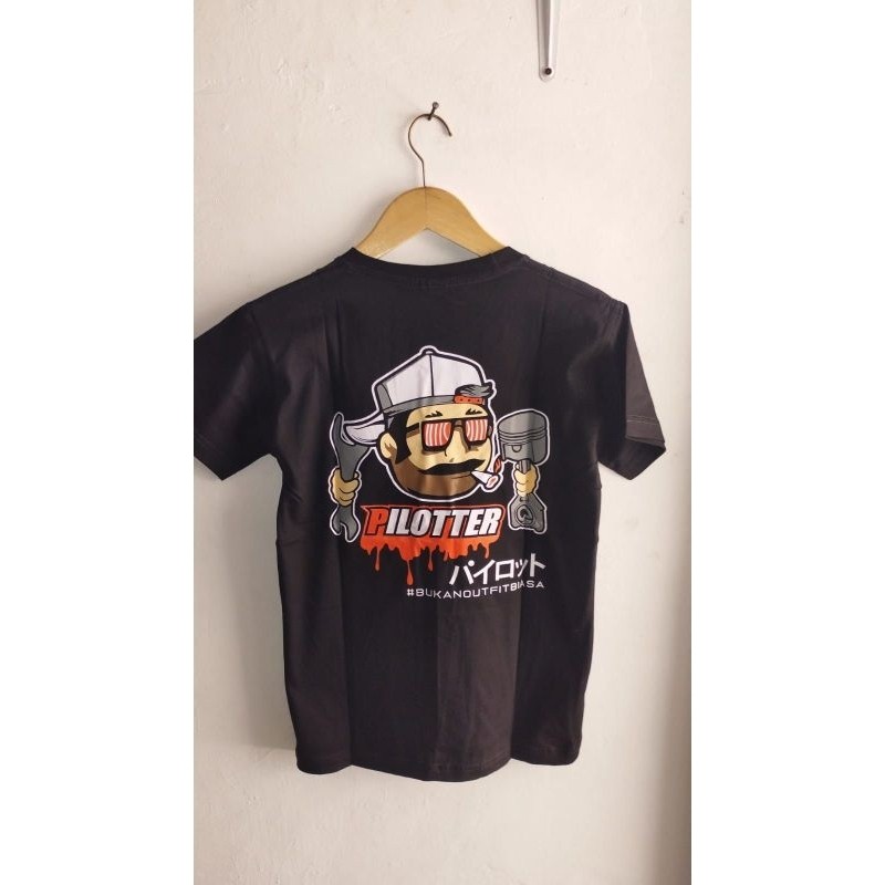 Kaos baju anak pilotter abg junior motif pilloters