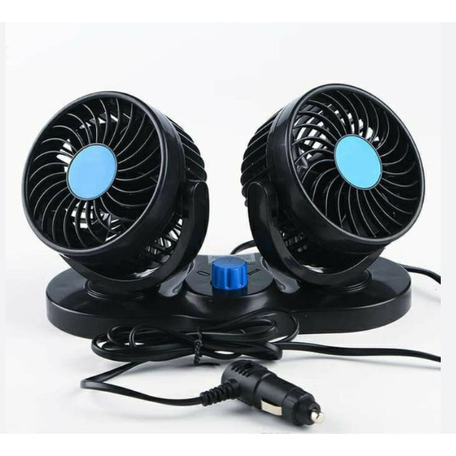 ASS KIPAS ANGIN MOBIL DOUBLE HEAD KIPAS ANGIN DOUBLE KIPAS ANGIN DUA KEPALA