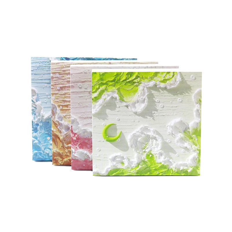 

CODLukisan Cat Minyak Pemandangan Catatan Catatan Buku Besar Bahan Buku Besar Bahan Memo Buku Memo yang Dapat Ditempel Kertas Memo-Yinmer