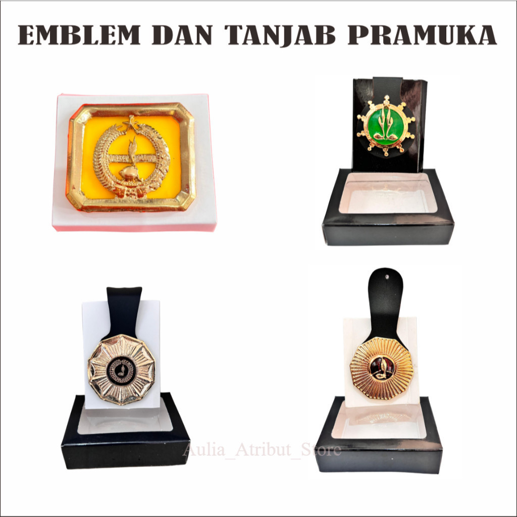 Aulia_Atribut Emblem Penegak Emblem Baret Penegak Pramuka || TANJAB Dewan Andalan Ranting || tanda j
