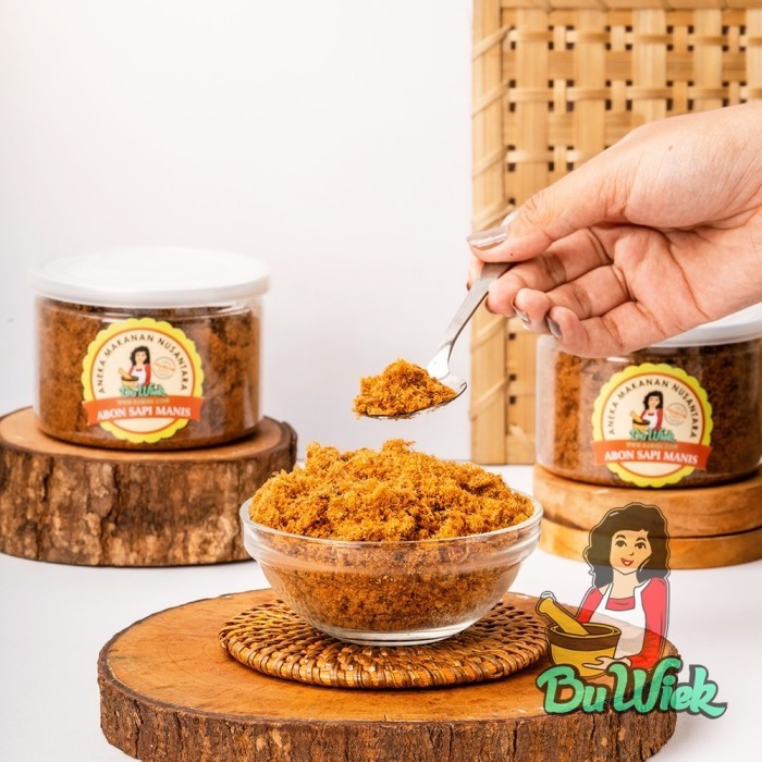 

Abon Sapi Manis Spesial Bu Wiek