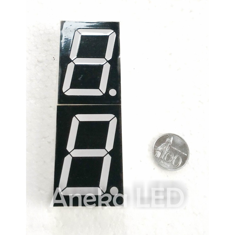 7 Segment 1.8" Merah/Hijau Emerald