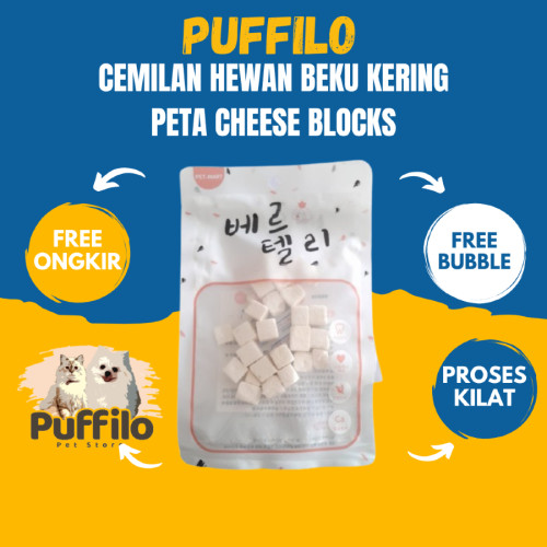 

CEMILAN HEWAN PELIHARAAN BEKU KERING ANJING DAN KUCING FETA CHEESE BLOCK