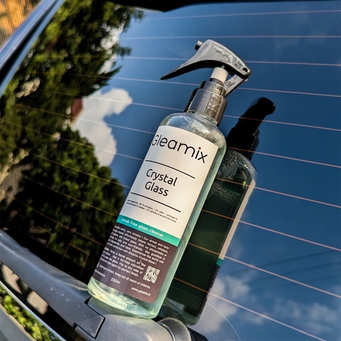 Glass Cleaner - Crystal Glass Gleamix - Pembersih Kaca Anti Jamur Air - 250ml - 250ml
