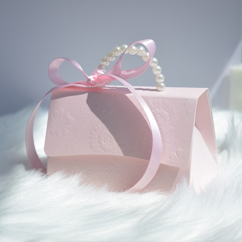 

Luxurious Portable Party Wedding Favor Candy Gift Boxes Chocolate Treat Candy Gift Bag Baby Shower Birthday Party Decoratio