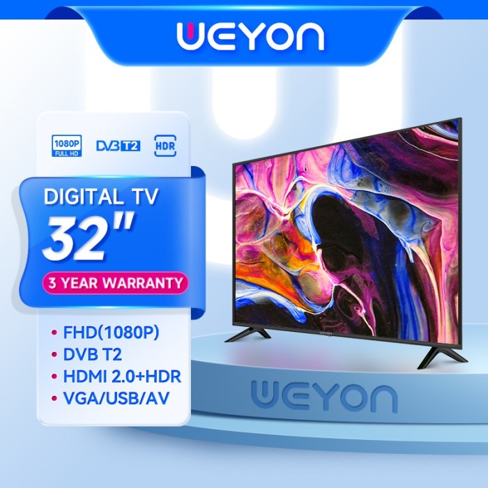 Weyon Sakura Smart TV LED 32 inch HD Digital tv Televisi Murah - digital