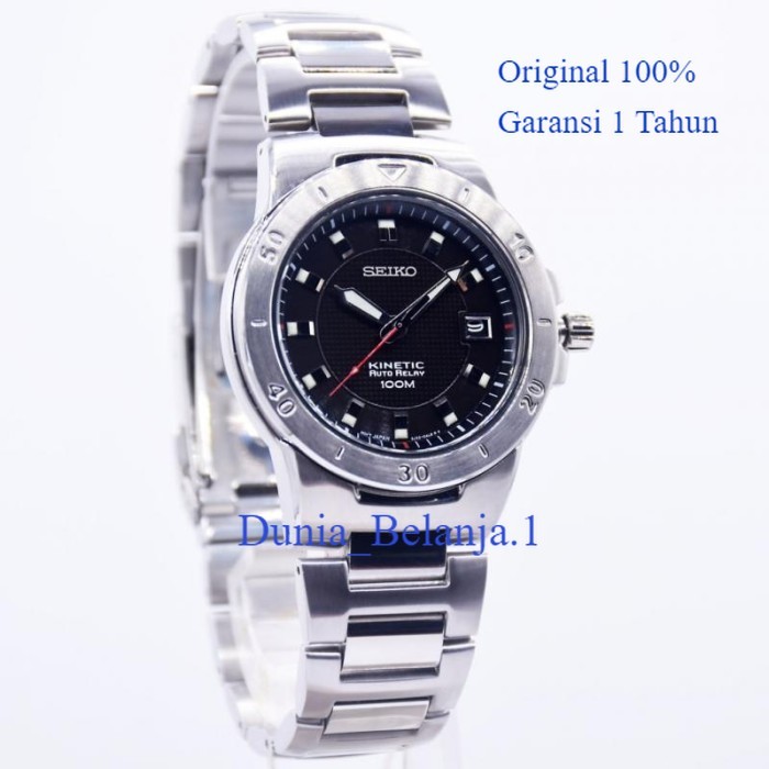 Original 100% Jam tangan Pria SEIKO KINETIC SNG027P1 Garansi Resmi 1 Tahun