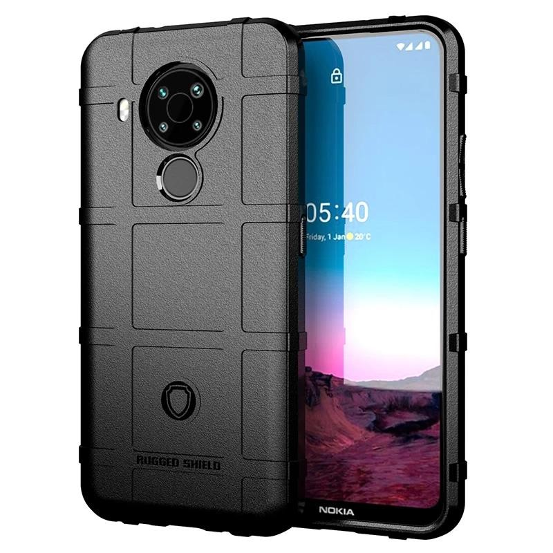 Soft Phone Back Cover for nokia 5.4 Armor Heavy Silicone casing for Nokia 5.4 ShockProof Shield Matt