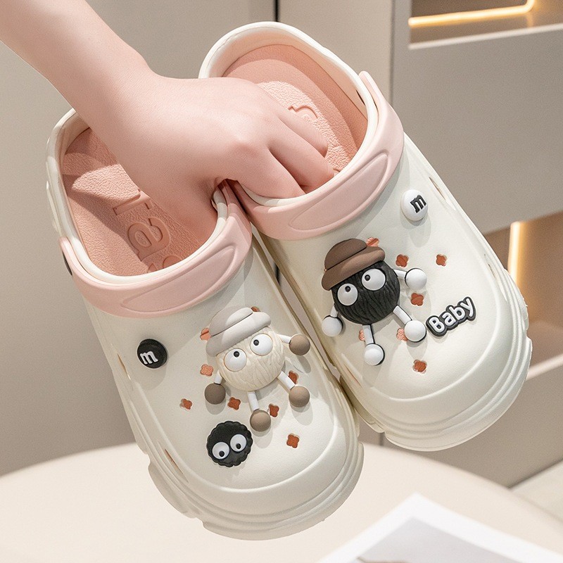Sandal Wanita Sandal Baim Clog Terbaru Fashion Bangkok Karet EVA Rubber Premium Empuk Ringan dan Ela