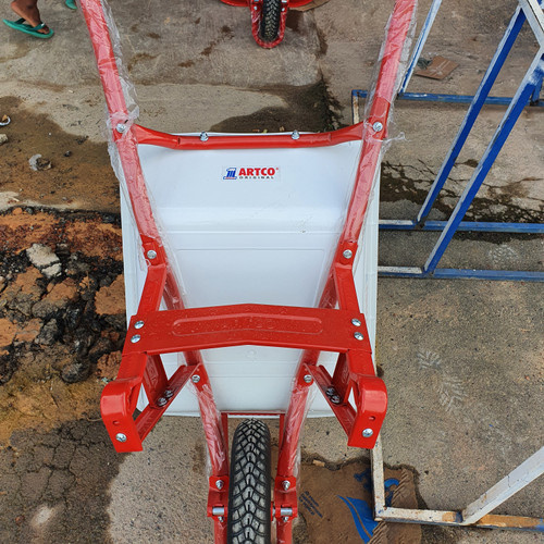 GEROBAK SORONG ARTCO ORIGINAL/ BAK PVC PUTIH ASLI GEROBAK PASIR DIJAMIN AMAN