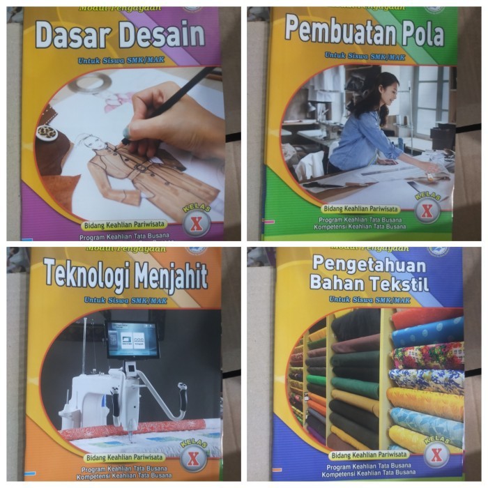 

ORI satu paket buku modul pengayaan/LKS smk kejuruan kelas 10