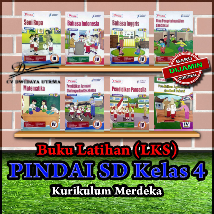 

Buku Latihan (LKS) PINDAI SD Kelas 4 - KUR.MERDEKA ( Cetakan 2024 )