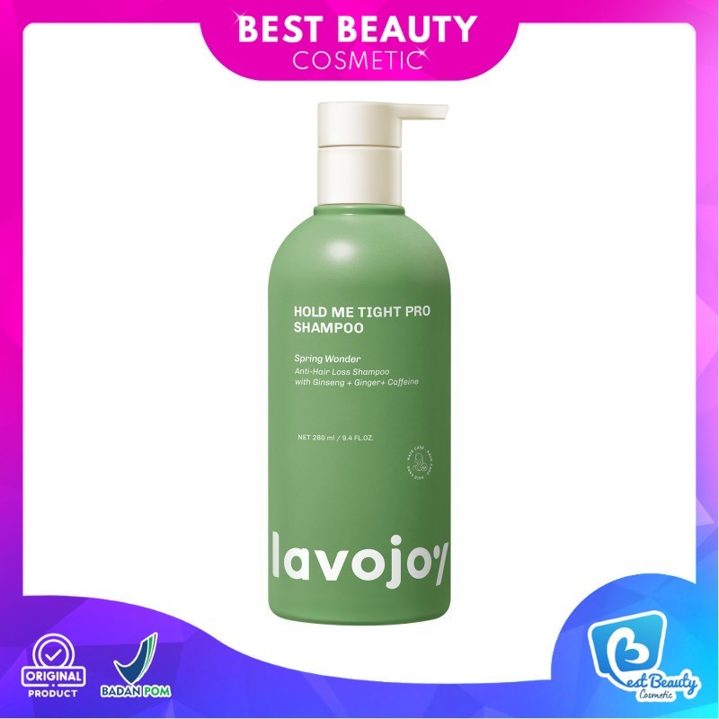 VJ lavojoy Hold Me Tight Pro Shampoo Spring Wonder | Shampoo Anti Rontok | Mempercepat Pertumbuhan R