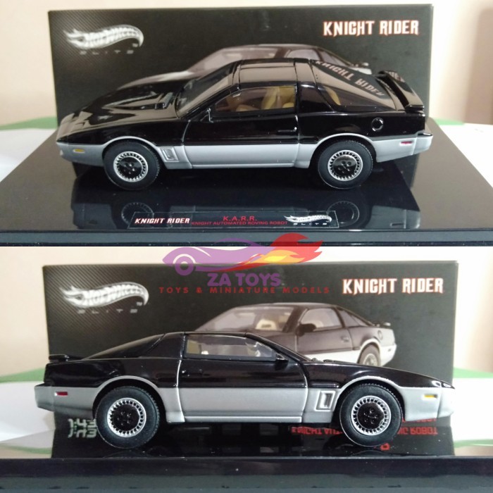 KMS99 Diecast Knight Rider KARR Movie Series by Hotwheels Elite Skala 43