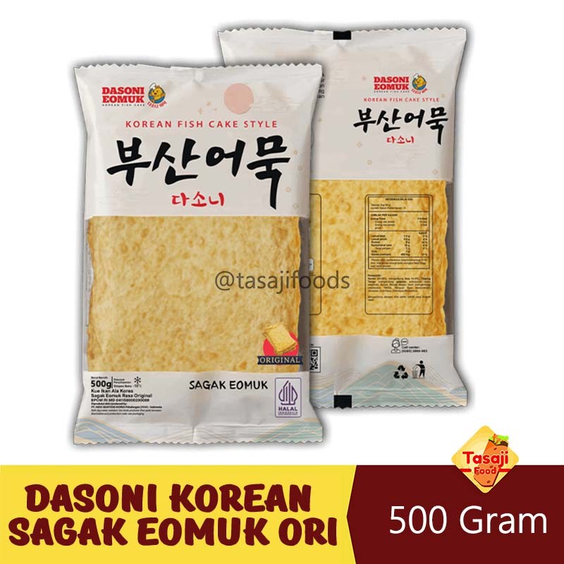 

Dasoni Sagak Eomuk Original Korean Fish Cake 500 Gram Mamasuka