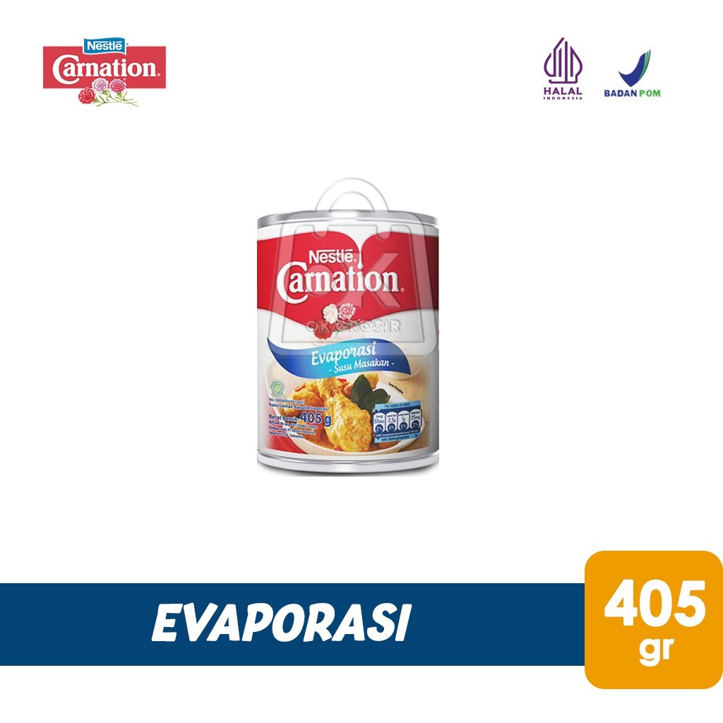 

Susu Evaporasi NESTLE Carnation Rendah Lemak (Kaleng 405g)