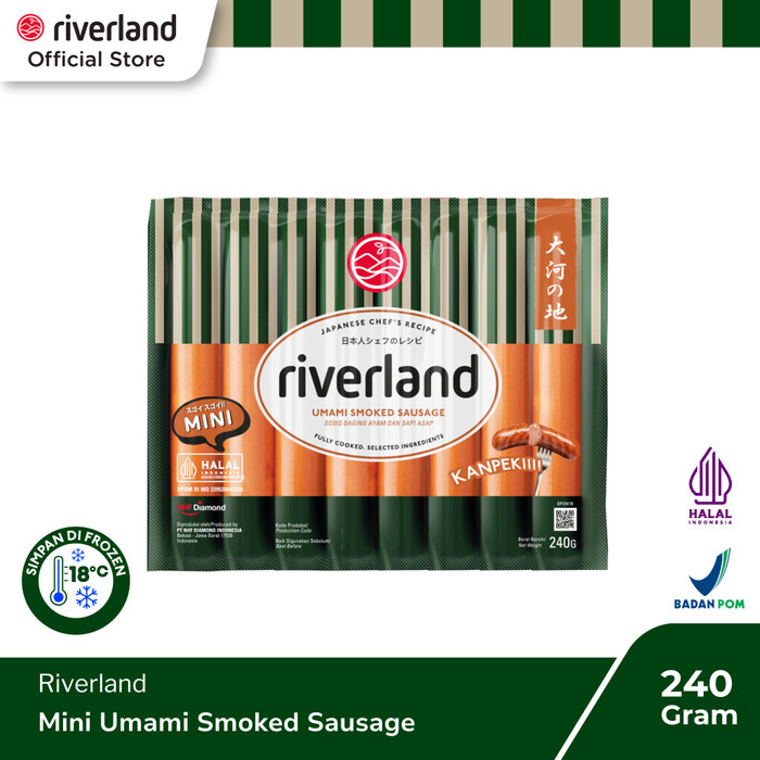 

Riverland Mini Umami Smoked Sausage 240 Gr