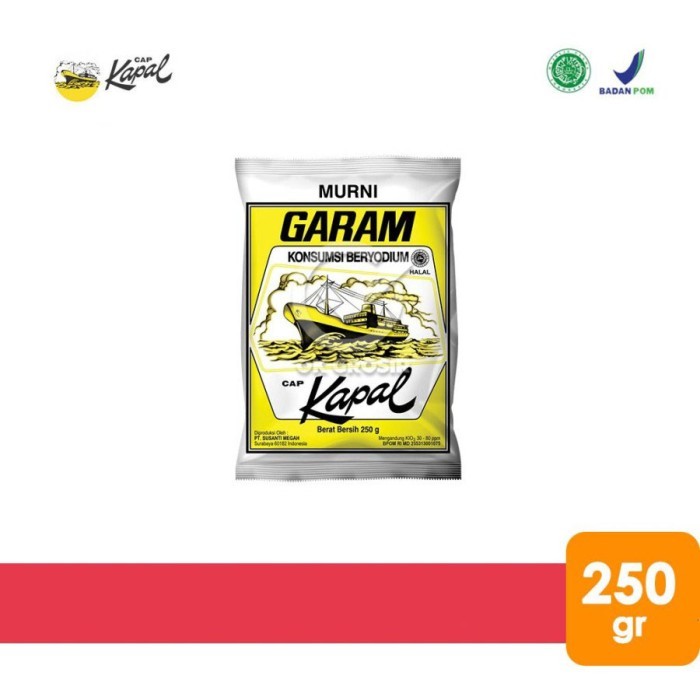 

cocoonrebirth Garam Kapal Beryodium [250 gr]
