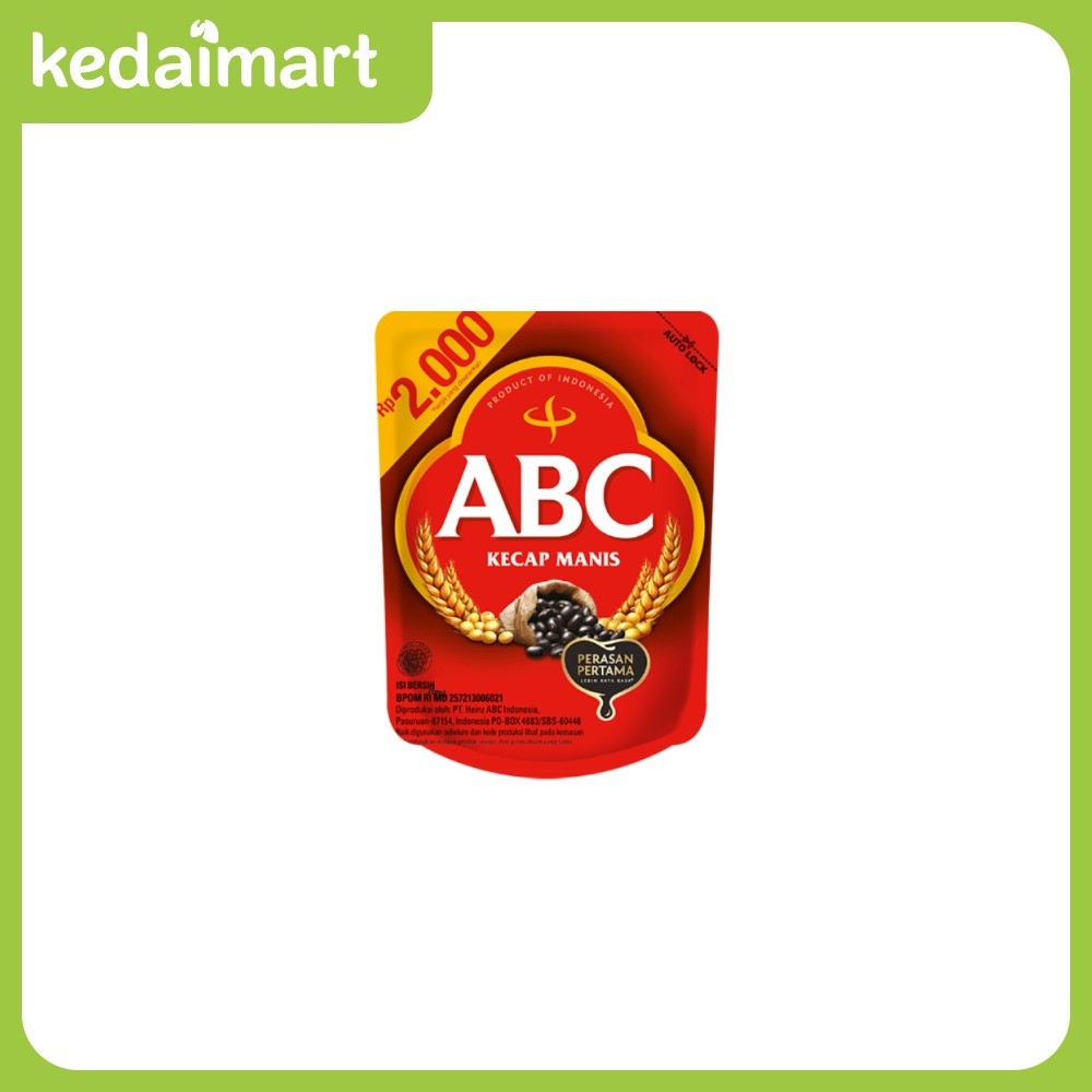 

ABC Kecap Manis Pouch 62 Gram