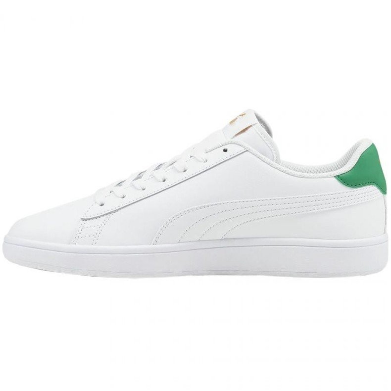Sepatu Sneakers Puma Smash v2 L Puma White-Puma White-Am 365215 36