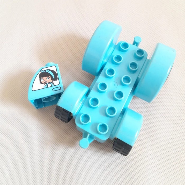 TF88 Duplo Tractor - Brick Toys Lego Mainan Anak Laki