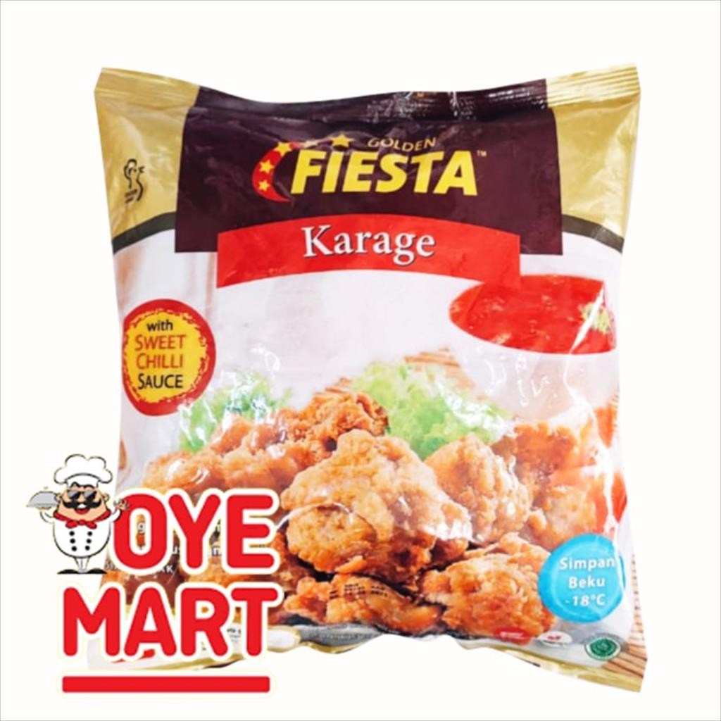 

GOLDEN FIESTA KARAGE WITH SWEET CHILLI SAUCE 500GR