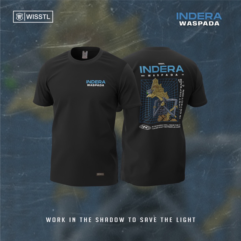 【COD】 T-SHIRT: INDERA WASPADA T-shirt