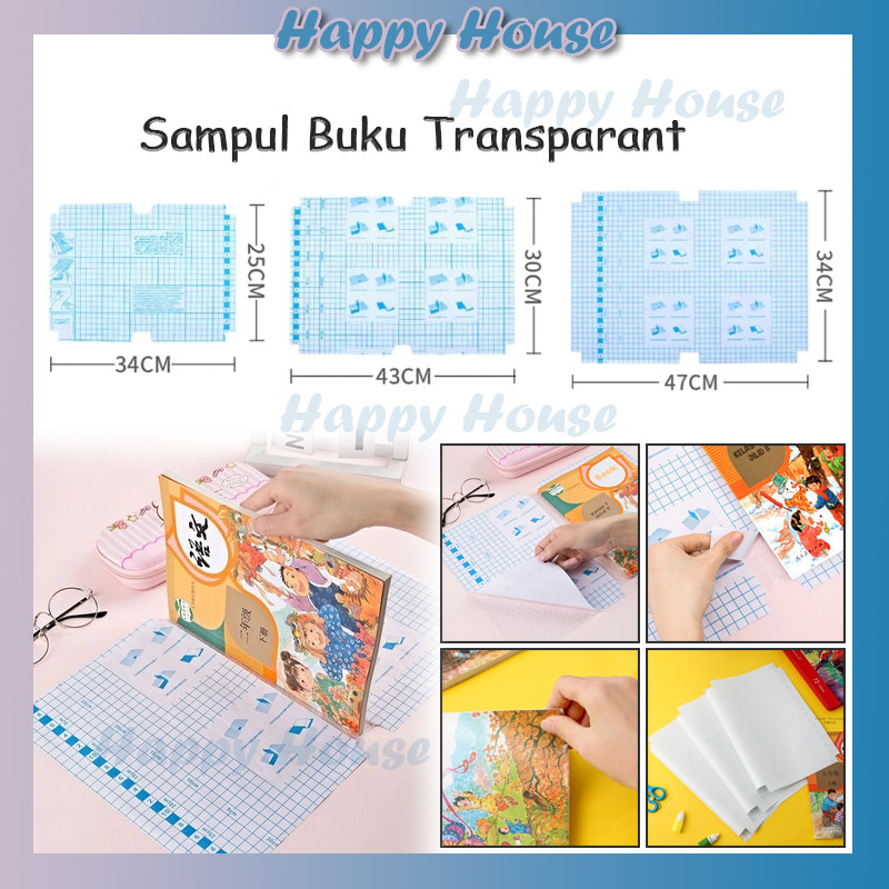 

Stiker Sampul Buku Isi 10Lembar Sampul Buku Tulis Sekolah Diamond Transparant Polos Self