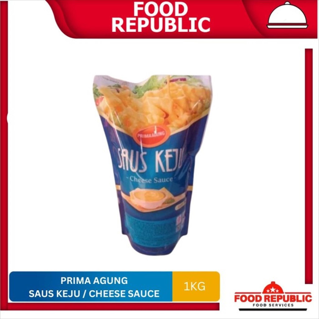 

Saus Keju / Cheese Sauce - Prima Agung kemasan 1kg Halal Best Seller
