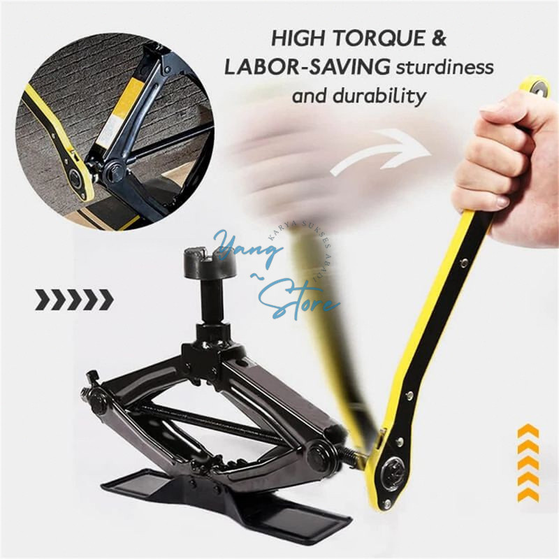 Kunci Ratchet Alat Bantu Gagang Dongkrak Mobil Universal — 9