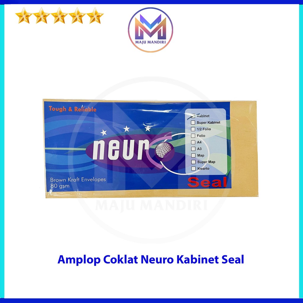 

Amplop Coklat Neuro Kabinet Lem / Cabinet Seal / Kabinet Gaji Lem