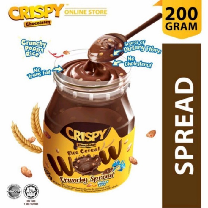 

[NEW] Selai Crispy Chocolatey Crunchy Spread 200gr