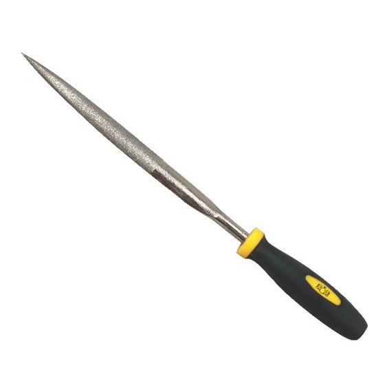 Alat Kikir Setengah Bulat Lancip Bestir - 4x160mm