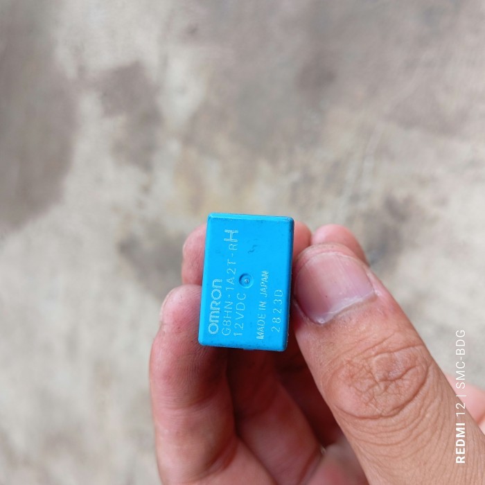 Relay Biru OMRON G8HN-1A2T-RH kaki 4 copotan