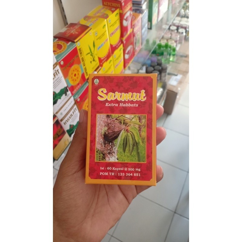 

SARMUT EXTRA HABBATS Sarang Semut + Habbatussauda Herbal Wasir Kanker
